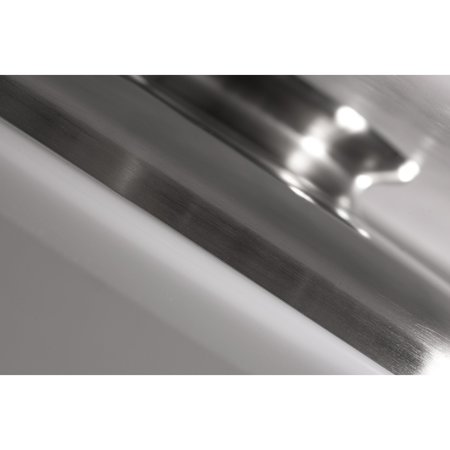 Afx Skye - LED Flush Mount - 15" - Satin Nickel Finish - White Acrylic SKYF15LAJD1SN